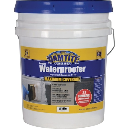 Damtite 45 Lb. White Powder Masonry Waterproofer 01451